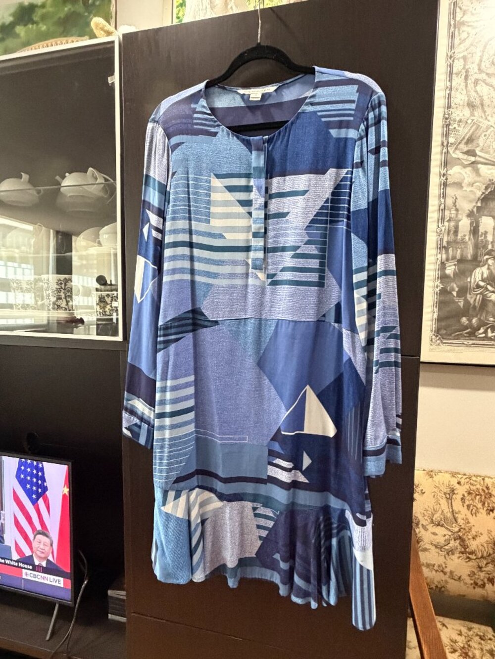 DIANE von FURSTENBERG SILK DAY DRESS